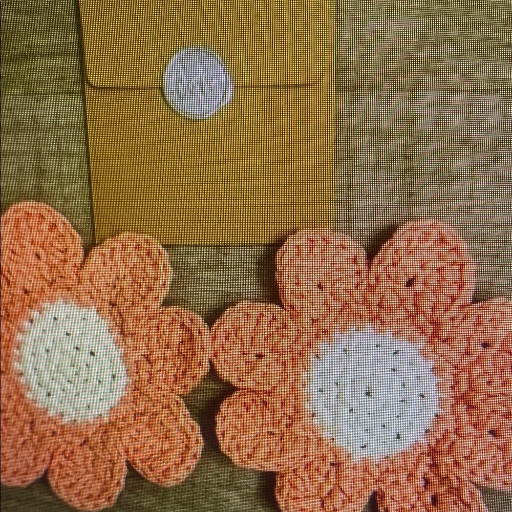 Crochet Flower Coasters